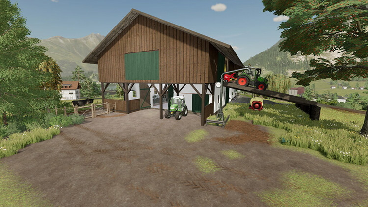 Farmhouse Loderer / FS22 Mod