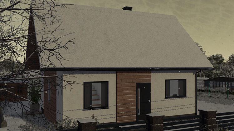 Small Modern House / FS22 Mod