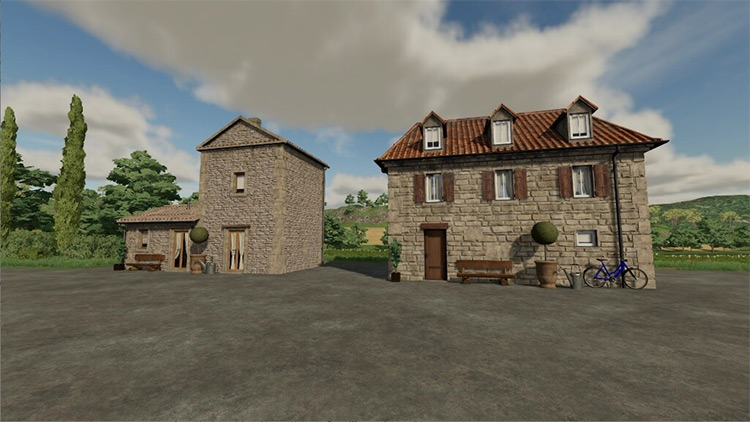 French Farm Buildings Pack / Farming Simulator 22 Mod