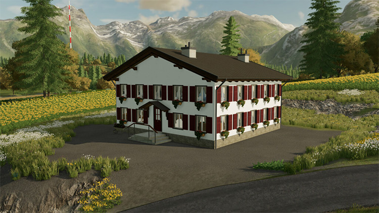 Bavarian Farmhouse / FS22 Mod