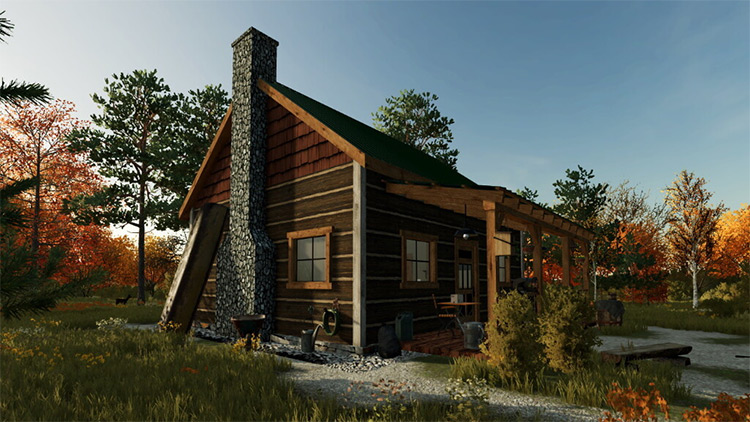 Rustic Cabin / Farming Simulator 22 Mod