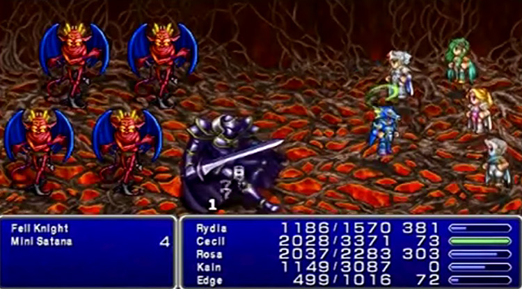 Final Fantasy IV: The Complete Collection (2011) PSP screenshot