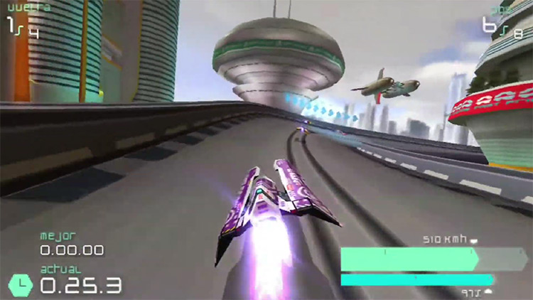 Wipeout Pulse (2008) PSP screenshot