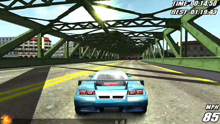 Burnout Legends (2005) PSP screenshot