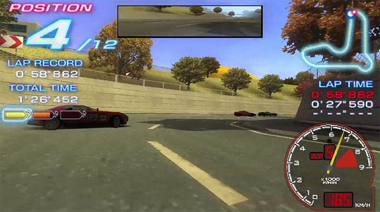 Ridge Racer 2 (2006) PSP screenshot