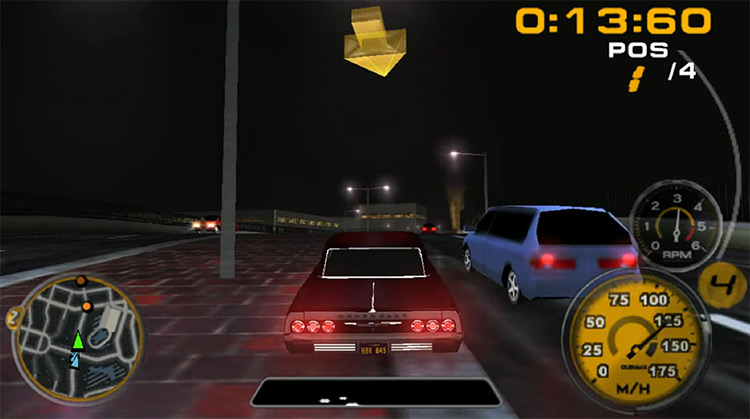 Midnight Club 3: DUB Edition (2005) PSP screenshot