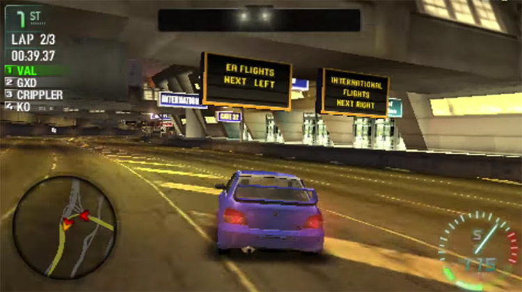 NFS Carbon: Own the City (2006) PSP screenshot