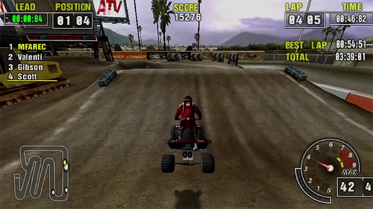 ATV Offroad Fury PRO (2006) PSP screenshot