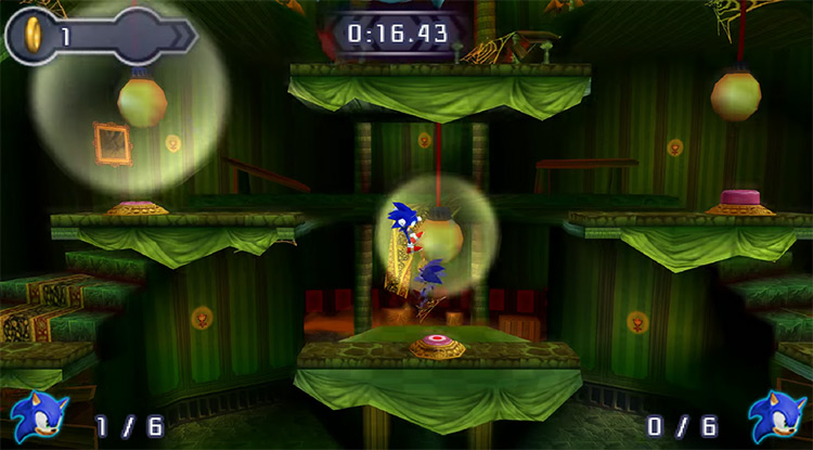 Sonic Rivals 2 (2007) PSP screenshot