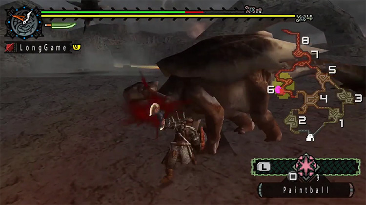 Monster Hunter Freedom Unite (2009) PSP screenshot