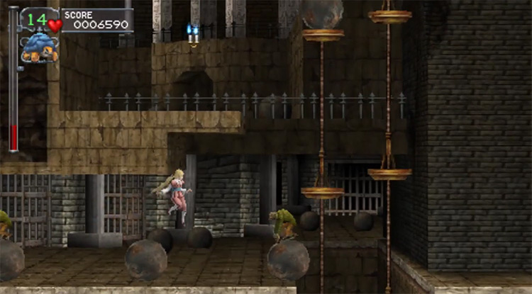 Castlevania: The Dracula X Chronicles (2007) PSP screenshot