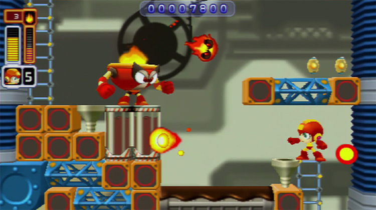 Mega Man Powered Up (2006) PSP screenshot