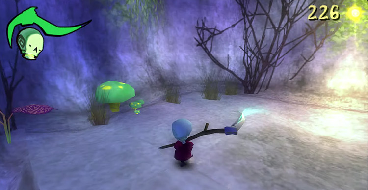 Death Jr. II: Root of Evil (2006) PSP screenshot