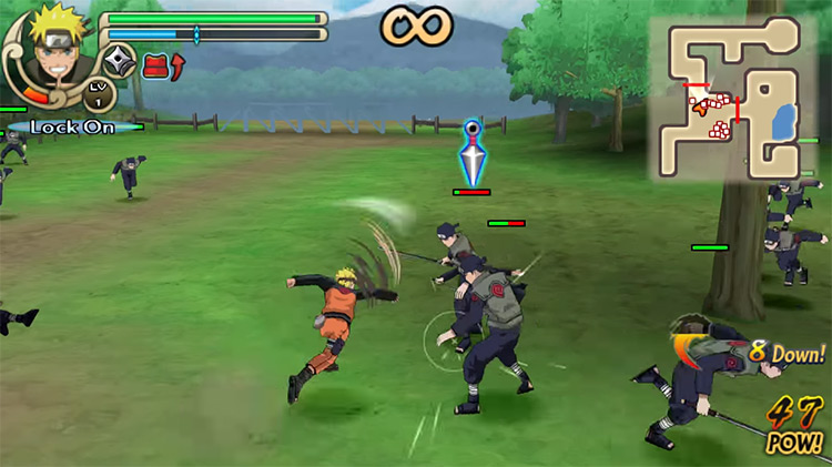Naruto Shippuden: Ultimate Ninja Impact (2011) PSP screenshot