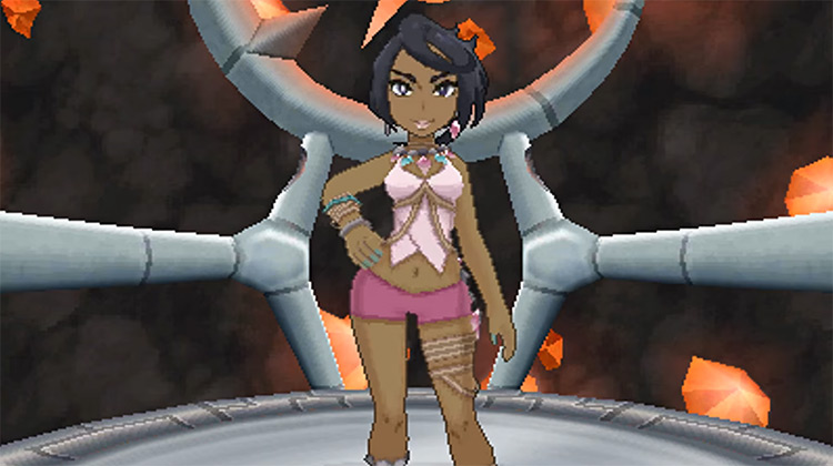 Olivia in Pokémon Sun & Moon
