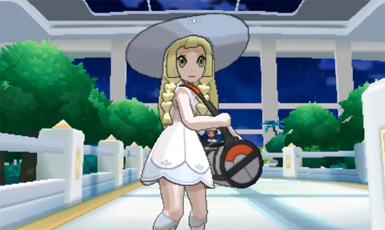 Lillie in Pokémon Sun & Moon