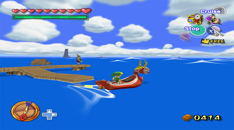The Legend of Zelda: The Wind Waker (2003) gameplay screenshot