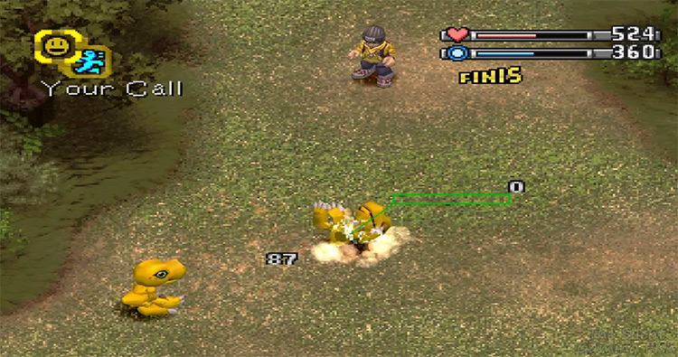 Digimon World (2000) PS1 screenshot