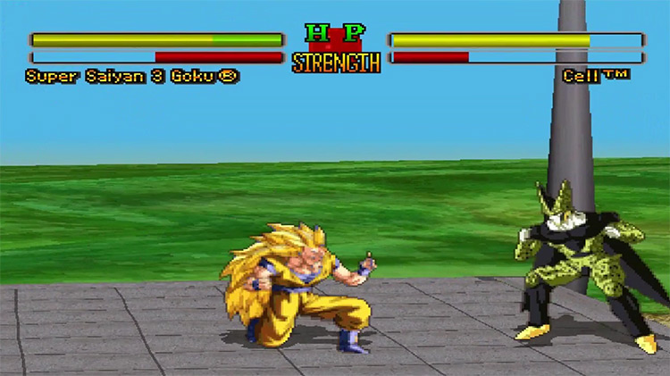 Dragon Ball: Ultimate Battle 22 (2003) PS1 screenshot