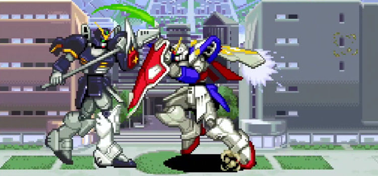 SNES MS Gundam Wing Game (Japanese)