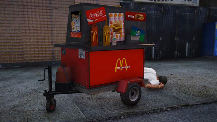 McDonald's Stand / GTA 5 Mod
