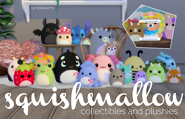 Squishmallows Collectibles & Plushies / Sims 4 CC