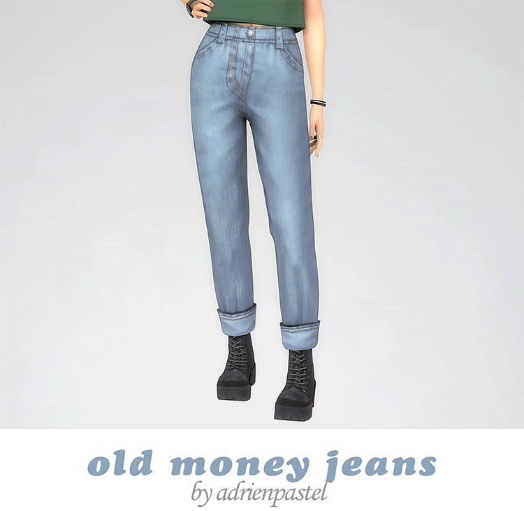 Old Money Jeans / Sims 4 CC