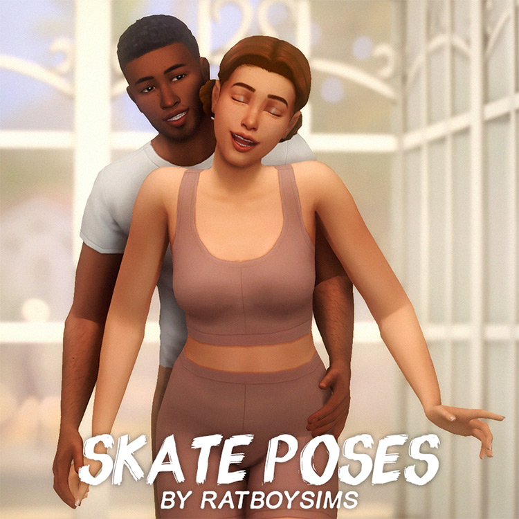 Skate / Sims 4 Pose Pack