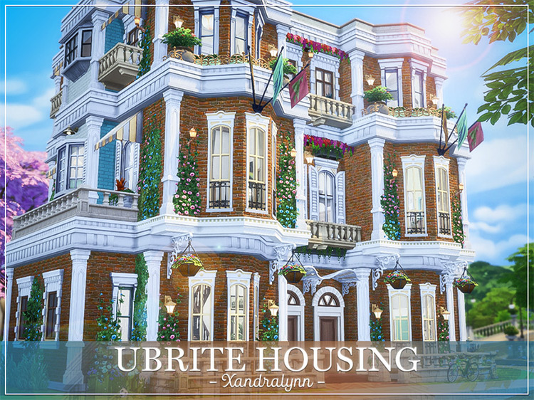 UBrite Housing / Sims 4 Lot