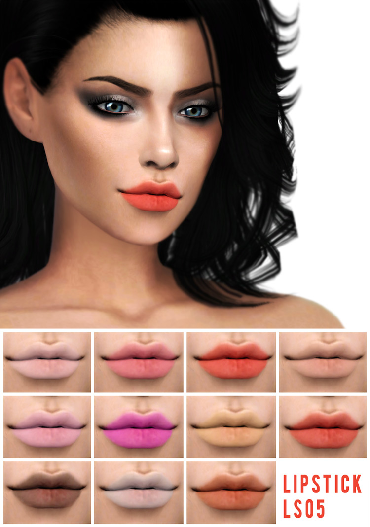 Lipstick LS05 / Sims 4 CC