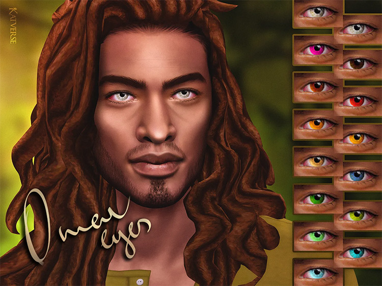 Omar Eyes / Sims 4 CC