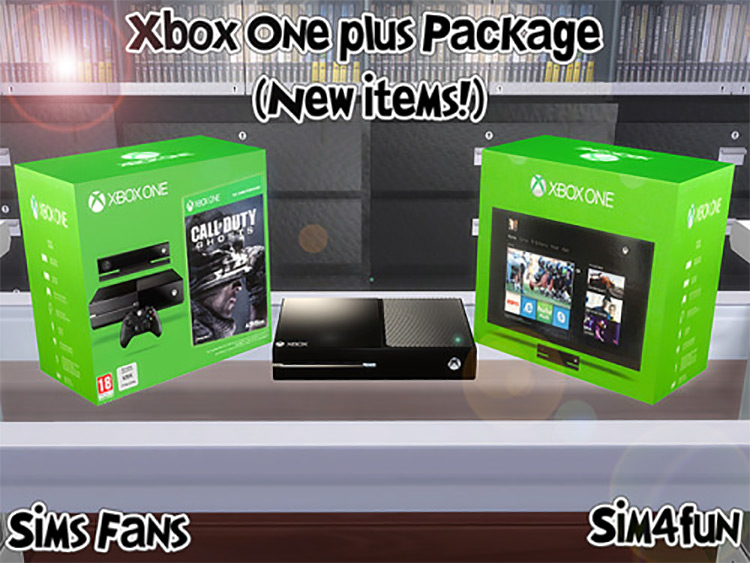 Xbox One Plus Package / Sims 4 CC