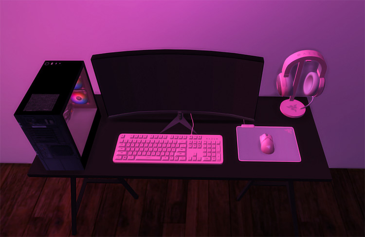 Gaming PC Set Up Collection / Sims 4 CC