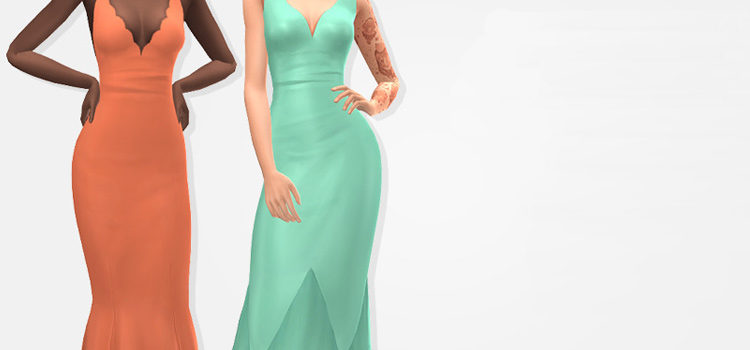 Sims 4 Maxis Match CC Dresses: The Ultimate List