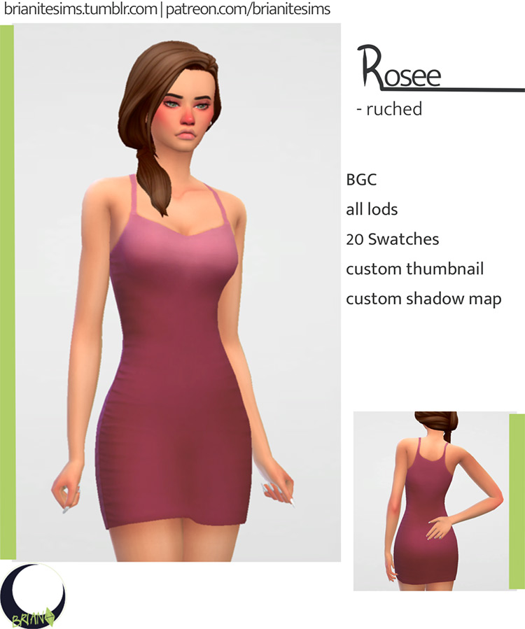 Rosee Dress / Sims 4 CC