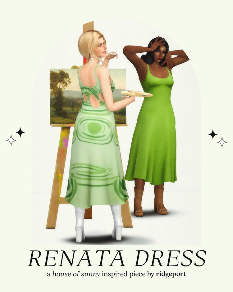 Sims 4 Maxis Match CC Dresses  The Ultimate List   FandomSpot - 20