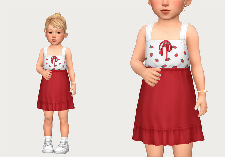 Sims 4 Maxis Match CC Dresses  The Ultimate List   FandomSpot - 67