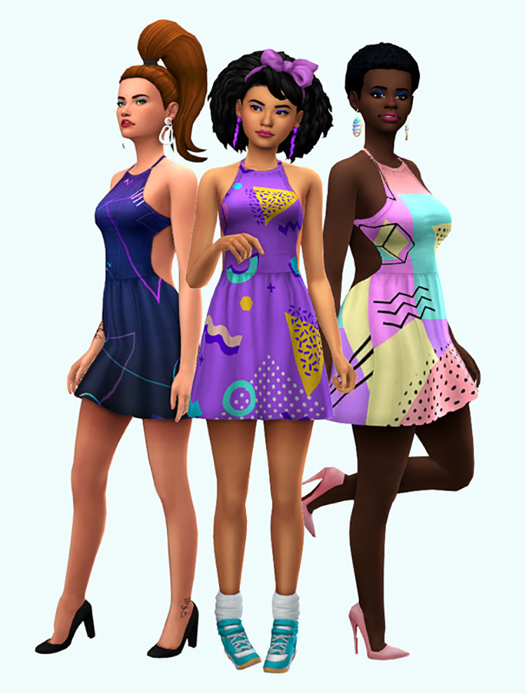 Sims 4 Maxis Match CC Dresses  The Ultimate List   FandomSpot - 30