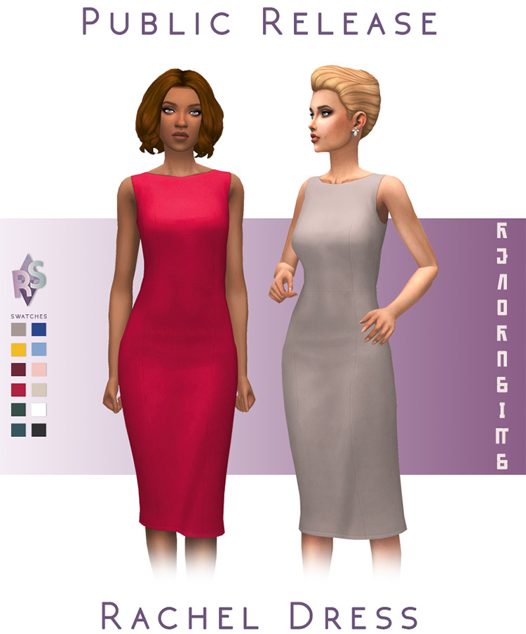 Sims 4 Maxis Match CC Dresses  The Ultimate List   FandomSpot - 93