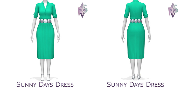 Sims 4 Maxis Match CC Dresses  The Ultimate List   FandomSpot - 12