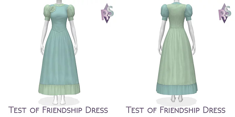 Sims 4 Maxis Match CC Dresses  The Ultimate List   FandomSpot - 51