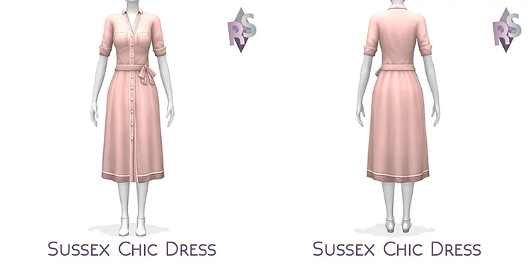 Sims 4 Maxis Match CC Dresses  The Ultimate List   FandomSpot - 56