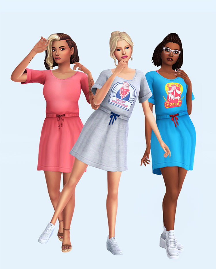 Annika Dress / Sims 4 CC
