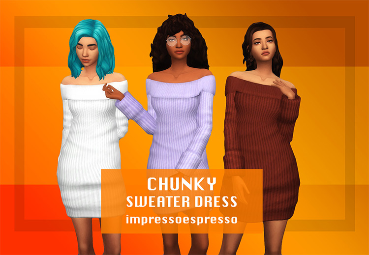 Sims 4 Maxis Match CC Dresses  The Ultimate List   FandomSpot - 57