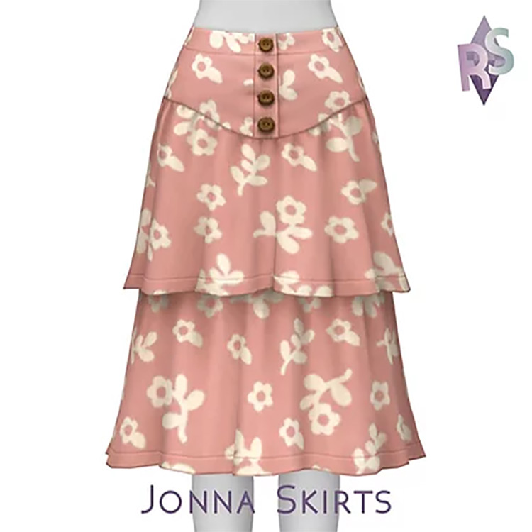 Jonna Skirts / Sims 4 CC