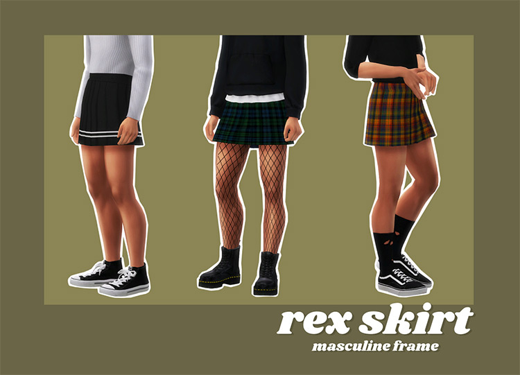 Rex Skirt / Sims 4 CC