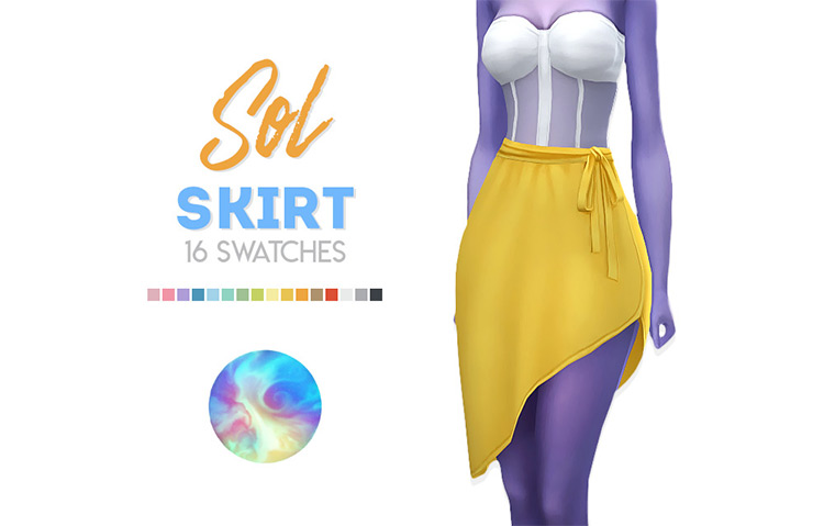 Sol Skirt / Sims 4 CC