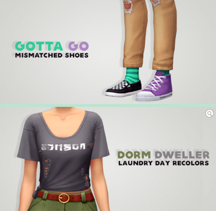 Gotta Go + Dorm Dweller by cupidjuicecc / TS4 CC