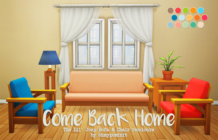 Come Back Home by ohmypominit / Sims 4 CC
