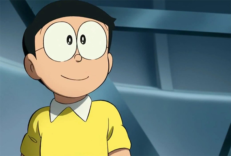 Nobita bowl cut - Doraemon anime